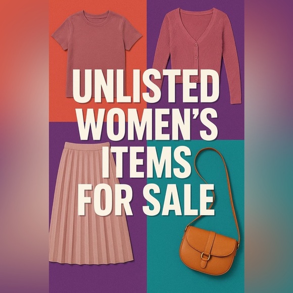 Women's Fashion Items flyer - Picture 1 of 1